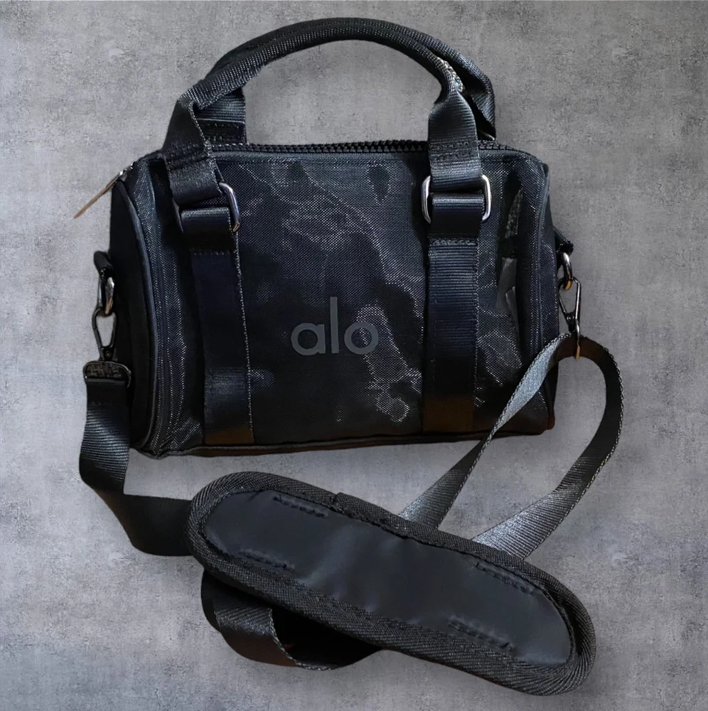 ALO Yoga | Bags | Alo Sheer Mini Duffle Bags Black | Poshmark